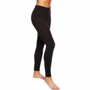Felina Ladies' Sueded Legging, 2-pack,  black, size large